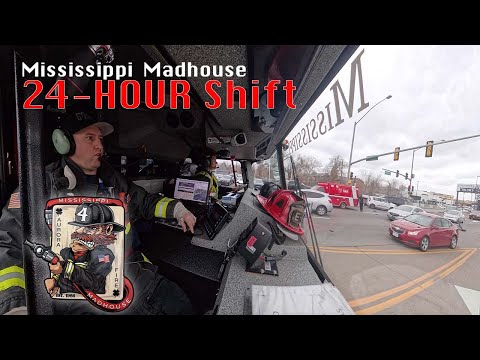 24-Hour Shift With Paramedic Engine 4 | The Mississippi Madhouse