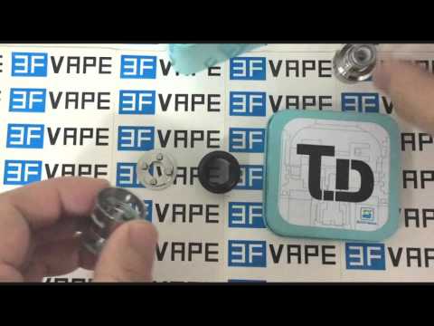 SXK Nebula TD RDA RTA 316SS Unboxing - 3FVAPE