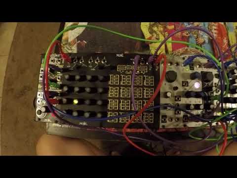 Melody and rhythm from only 1 oscillator with the Make Noise Telharmonic