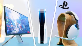 NEW Sony PS5 Headset and Gaming Monitor Unboxing!