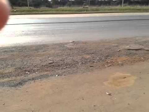 Descaso na pista do cooper do Gama (parte II) - Sujeira na pista I