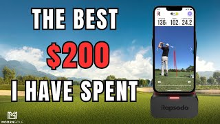 BEST BUDGET LAUNCH MONITOR #rapsodo #RAPSODOGOLF RAPSODO MLM1 REVIEW