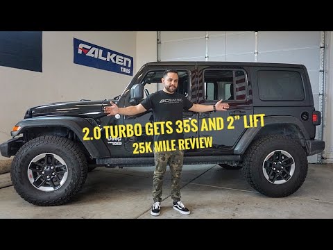 Jeep JL Wrangler 2.0 Turbo review and it gets Falken tire AT3W and AEV 2” lift