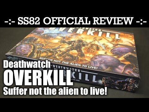 Deathwatch OVERKILL Board Game - StrikingScorpion82 Official Review | HD