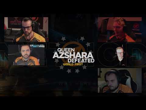 NERD SCREAMS WORLD FIRST QUEEN AZSHARA | Method VS Queen Azshara Mythic