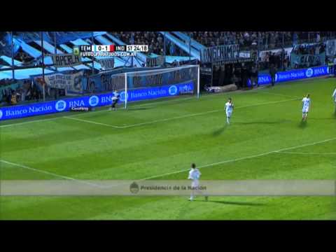 Casi hace un golazo. Temperley 0 - Independiente 1. Fecha 17. Primera División 2015. FPT