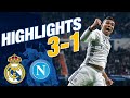 GOALS AND HIGHLIGHTS | Real Madrid 3-1 Napoli | Champions League