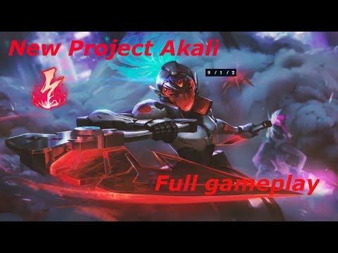 *NEW* Project Akali Skin - 20 Minutes Full Gameplay