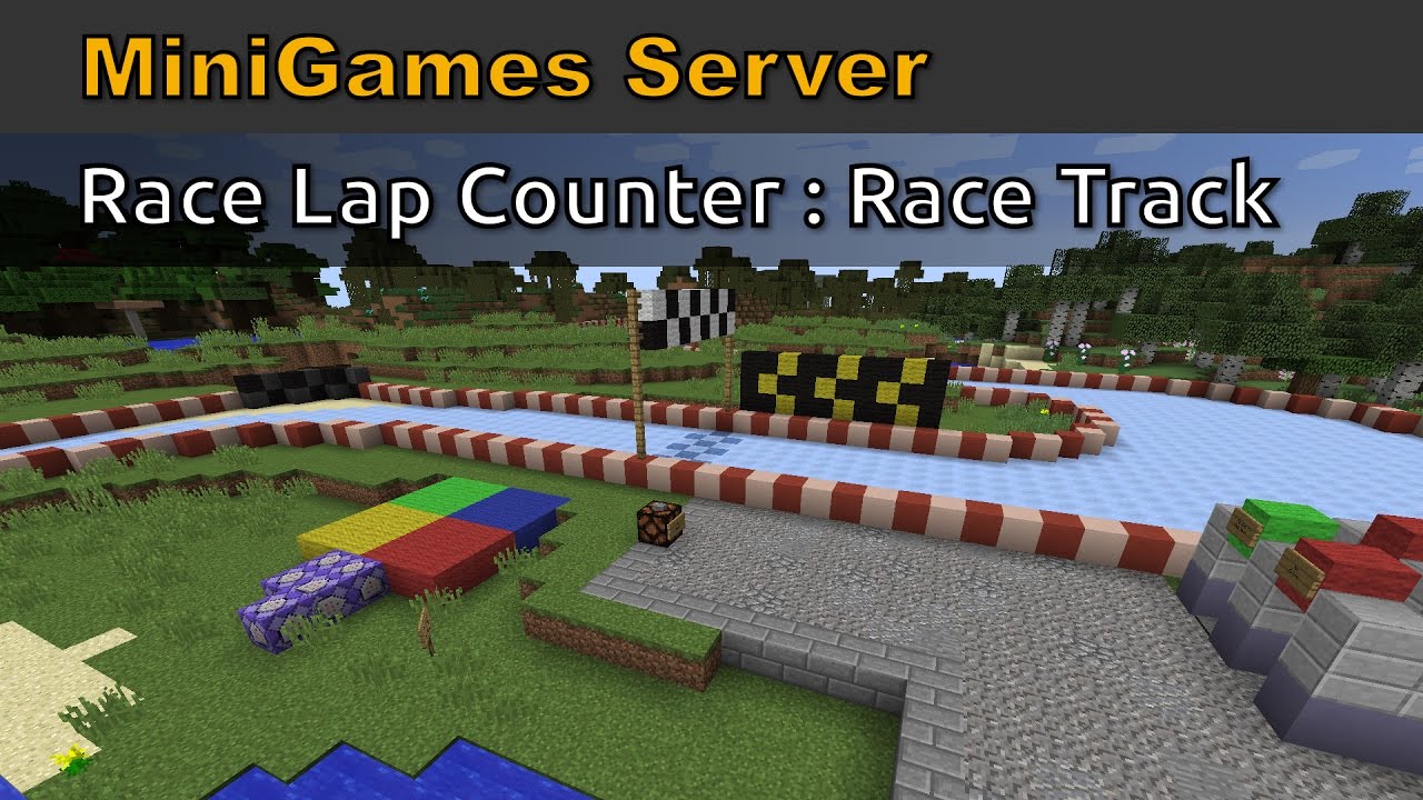 Minecraft - Race Lap Counter