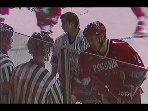 Хоккей.ТИ-1999 года.1 игра. Латвия - Россия
