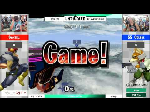 Unrivaled 2 Melee - Gahtzu (Falcon) vs SS Colbol (Fox) - Winners Semis