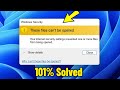These Files Can T Be Opened Internet Security Settings Prevented From Opened How To Fix Error