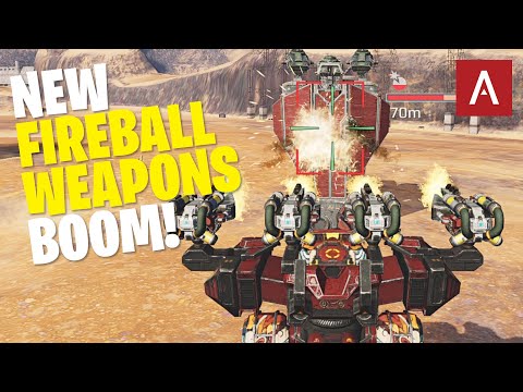 How Strong Is The Behemoth With 4x Incinerator Weapons? War Robots MK2 Gameplay