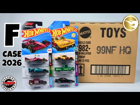 Hot Wheels F Case 2026 Unboxing! SUPER TREASURE HUNT FOUND!