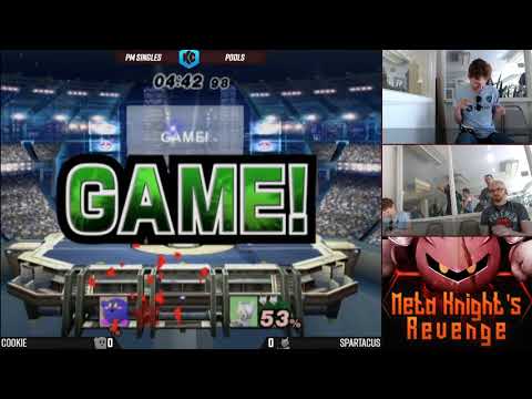 Metaknight's Revenge PM - Spartacus (Mewtwo) Vs. Cookie (Kirby) - Pools