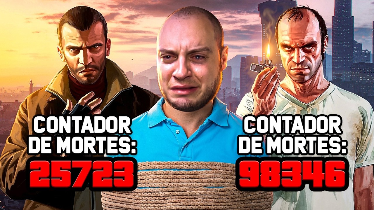 Qual protagonista de GTA é mais PERVERSO?