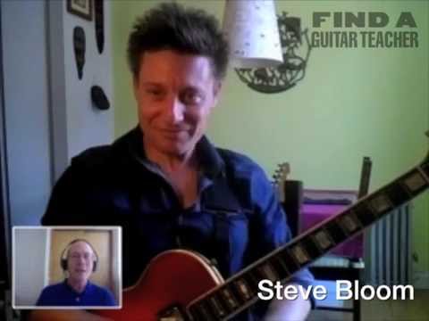 Guitar Lessons with New York City Guitar Teacher Steve Bloom