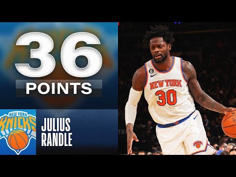 Julius Randle Drops a HUGE DOUBLE-DOUBLE In Knicks W 🔥 | January 24, 2023