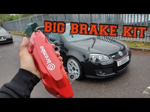Big Brake Kit for the GTI Mk5! Touareg Calipers!