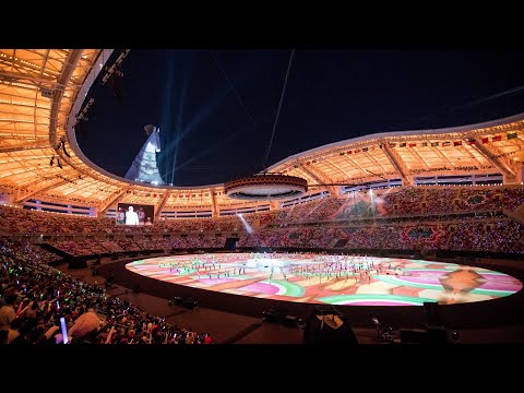 Turkmenistan: Jemal Saparowa Performance in the Opening of 5th Asian Indoor and Martial Arts Games
