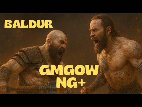 Final Baldur Boss Fight  | God of War NG+ | GMGOW Difficulty Gameplay (Hardest difficulty)