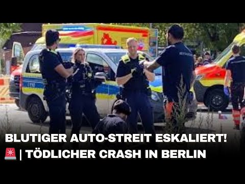 Bloody argument in car ends in fatal accident in Berlin!