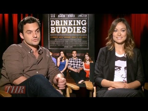 Olivia Wilde, Jake Johnson on their Comedy 'Drinking Buddies'