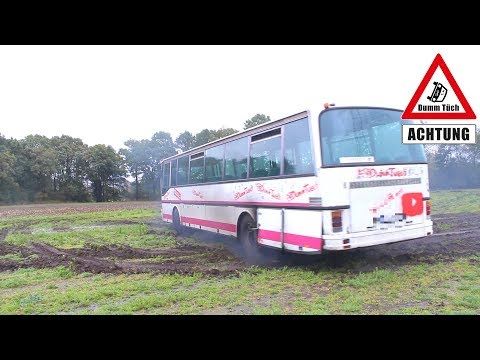 Drifting with a bus? Turning up the injection pump | Stupid Tüch