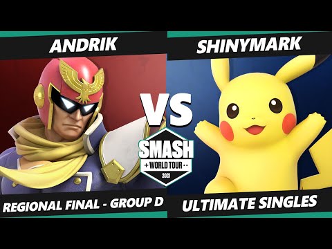 SWT CA RF Group D - Shinymark (Pikachu) Vs. Andrik (Captain Falcon) SSBU Ultimate Tournament