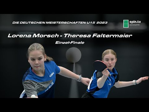 Lorena Morsch - Theresa Faltermaier I Finale Deutsche Meisterschaften Jugend 15 2023