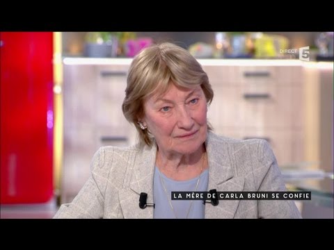 La mère de Carla Bruni se confie - C à vous - 03/05/2016