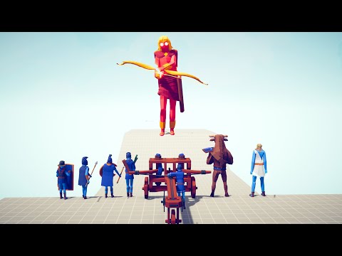 APOLLO vs EVERY FACTION - Totally Accurate Battle Simulator TABS