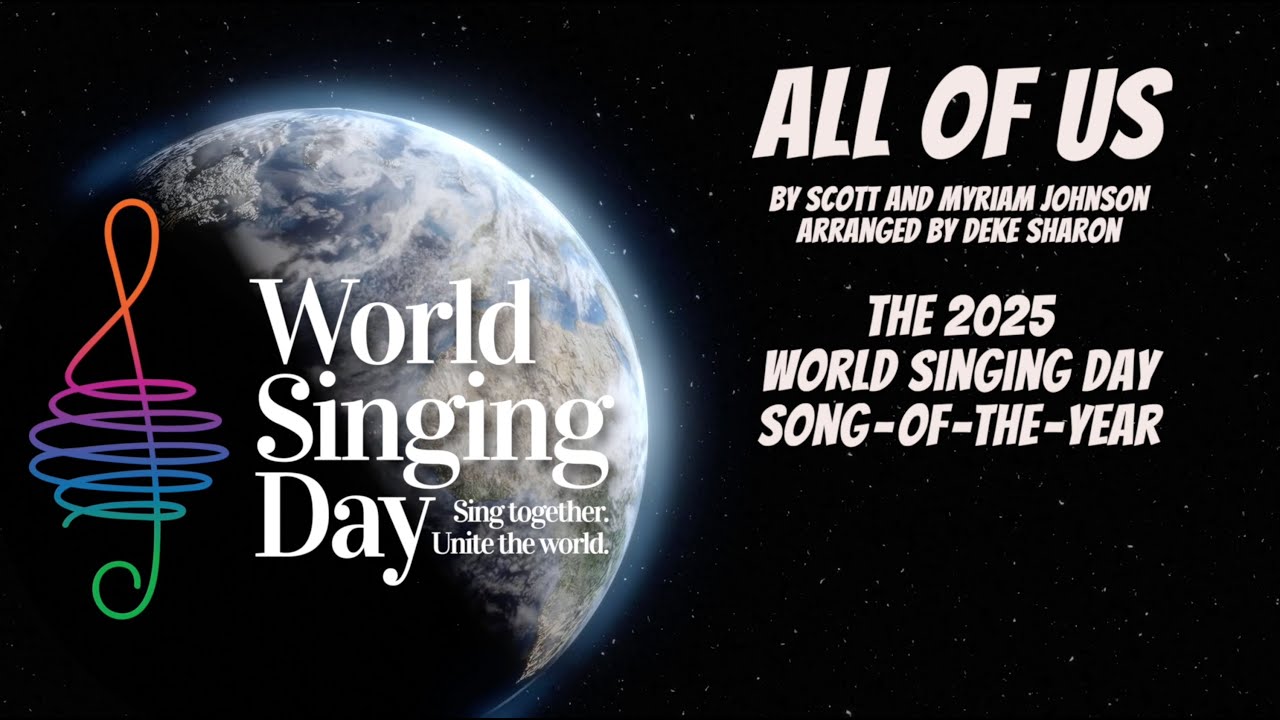 Still from the 2025 World Singing Day global montage video