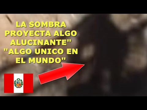 LAS SOMBRAS PROYECTAN ALGO ALUCINANTE QUE SE CONTRUYE EN PERÚ
