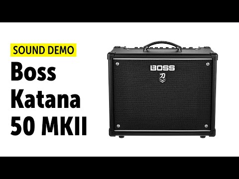 Демонстрация звучания комбоусилителя Boss Katana 100 MkII
