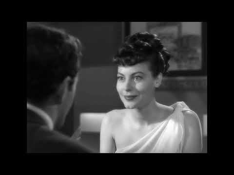 One Touch Of Venus 1948 Ava Gadner Robert Walker scene 2 remastered 4k