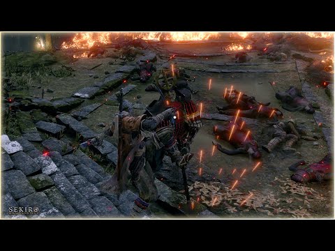 SHUME MASAJI ONIWA - 7 Ashina Spears [2T Boss 46 NG] • SEKIRO Shadows Die Twice [4K]