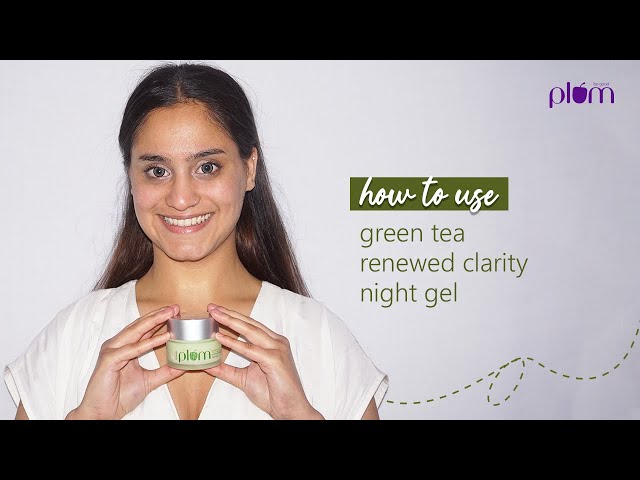 جل الشاي الأخضر والجليكوليك، لتجديد البشرة