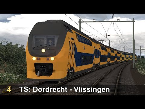Train Simulator: Dordrecht - Vlissingen with NS VIRMm