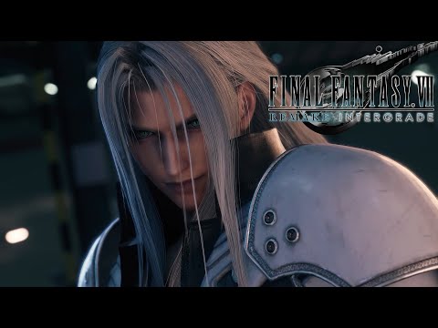 All Sephiroth cutscene and Boss fight (English Dub): Final Fantasy VII Remake Intergrade