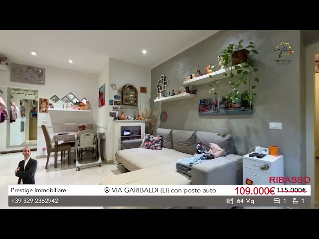 VIA GARIBALDI(LI) BILOCALE RISTRUTTURATO CON POSTO AUTO