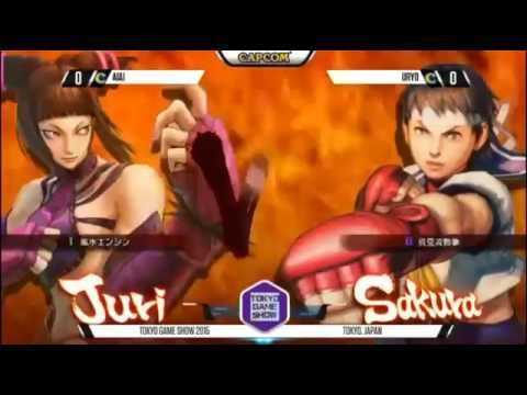 TGS 2015 - Aiai (Juri) vs. Uryo (Sakura) - USFIV 1st Rnd