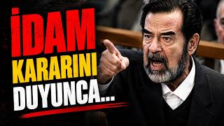 Saddam Hüseyin'e İdam Cezasının Açıklandığı An | Gerçek Görüntüler