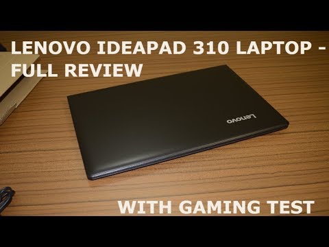 Lenovo Ideapad 310 laptop - Complete review