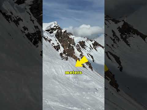 Would you ski the 'Swiss Wall' 🤯(chavanette, Portes du Soleil)