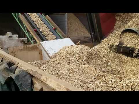 Hackschnitzel sieben weniger Asche weniger Störungen