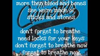 Cameras Matt & Kim Lyrics On Screen