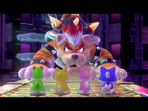 Super Mario 3D World 100% Walkthrough Part 4 - World 7 + World 8