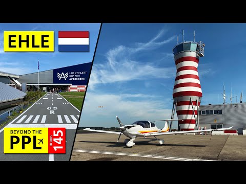 To Lelystad Airport and the Aviodrome Aviation Museum - 1st flight to a controlled Dutch airport