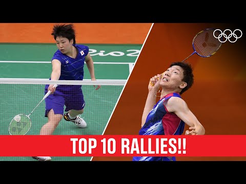 INCREDIBLE Badminton Rallies at Rio 2016 🏸